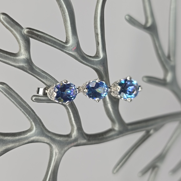 Sterling Silver Earrings - Picture 3 of 4